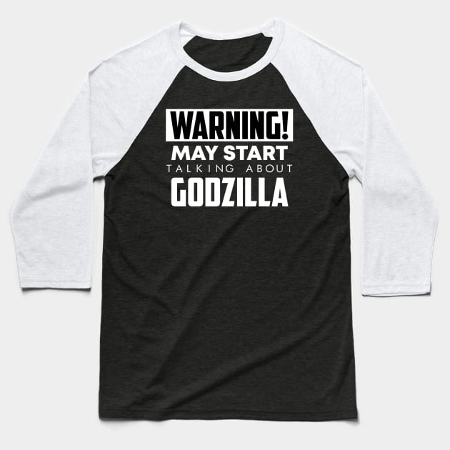 godzilla Baseball T-Shirt by Rizstor